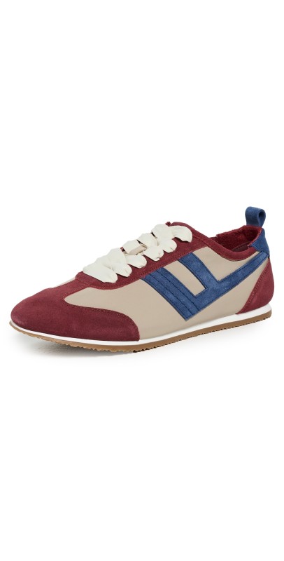 Free People Aces Tennis Shoe Hickory/Silt Combo