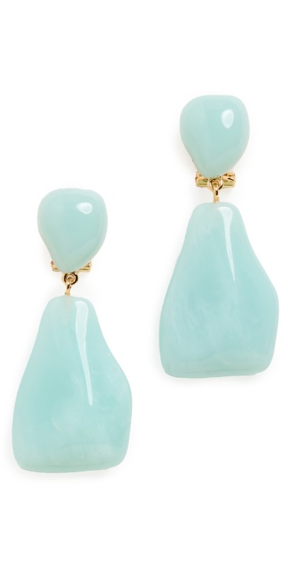 Lele Sadoughi Wilma Drop Earrings Aqua 400