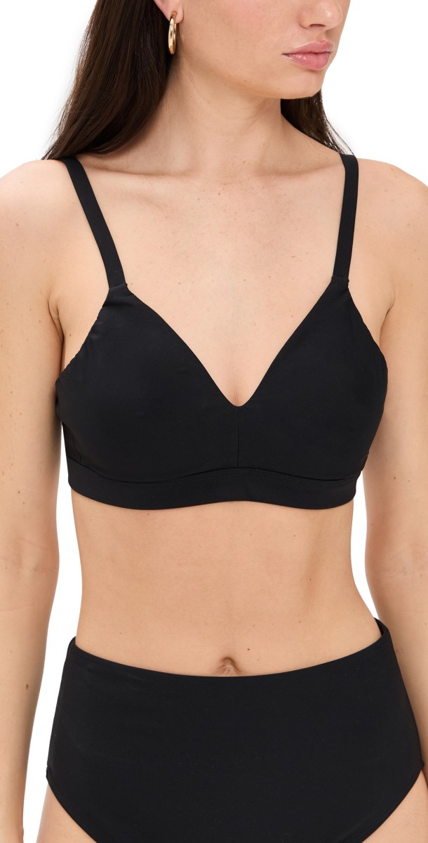 STYLEST DreamLift Swim to Street Push Up Bra Caviar