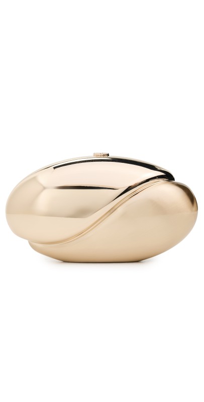 SIMKHAI Ameera Clutch Gold