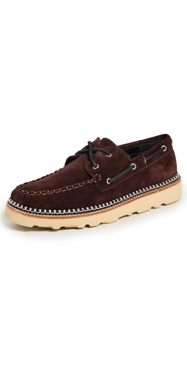 Freda Salvador Collins Flats Coffee Suede