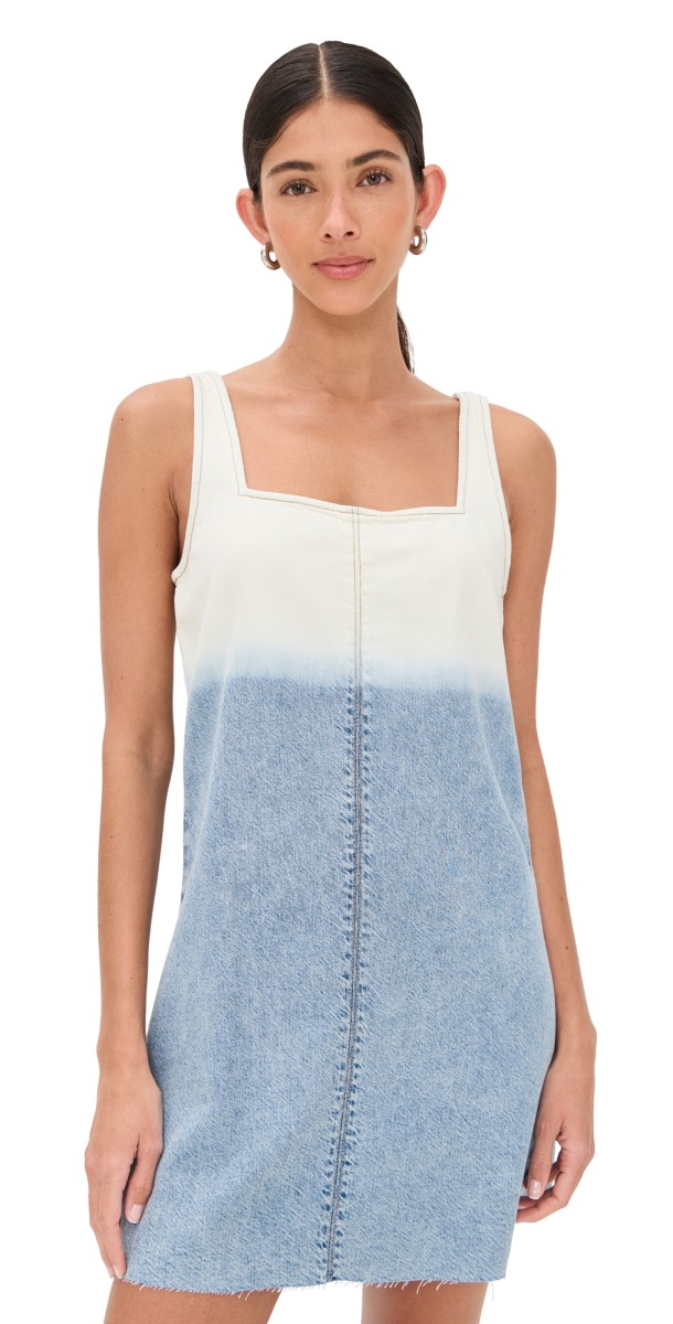 rag & bone Featherweight Jayde Dress Bleached Stripe