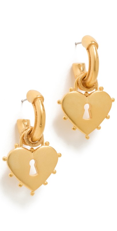 Elizabeth Cole Mina Earrings Gold