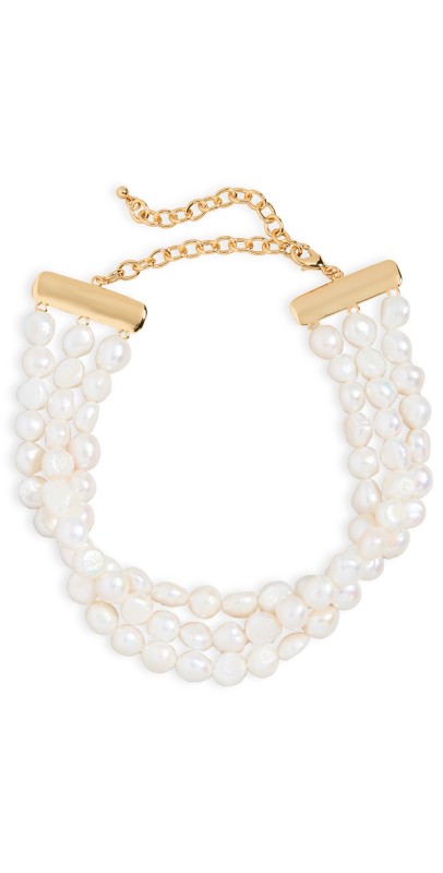 Cult Gaia Nora Choker Pearl