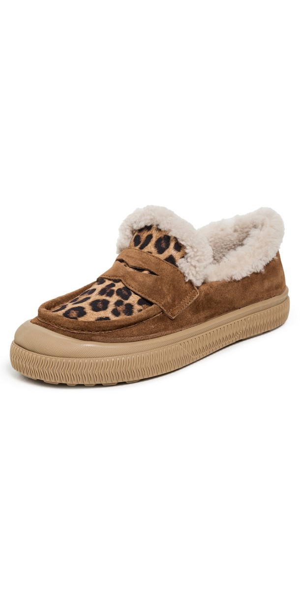 Voile Blanche Pan Loafers Brown Light Brown