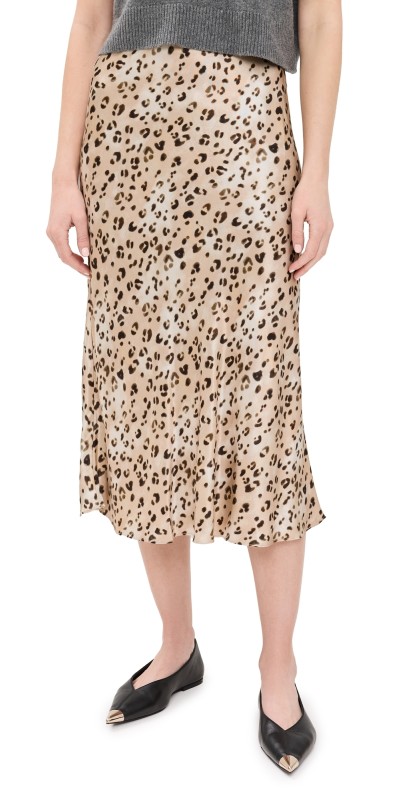 RAILS Anya Skirt Champagne Leopard