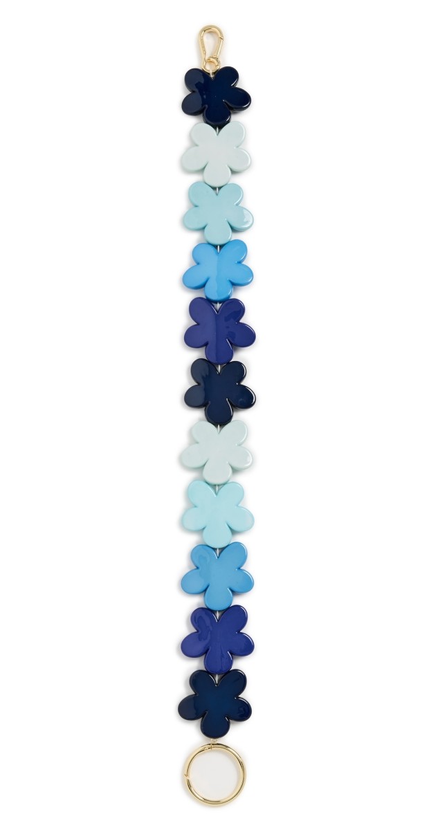 BaubleBar Blossom Bag Charm Blue/Mult