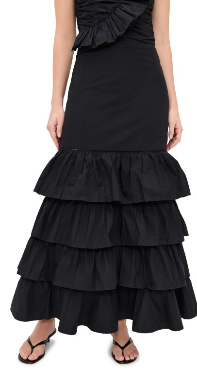 Ro's Garden Honduras Skirt Black