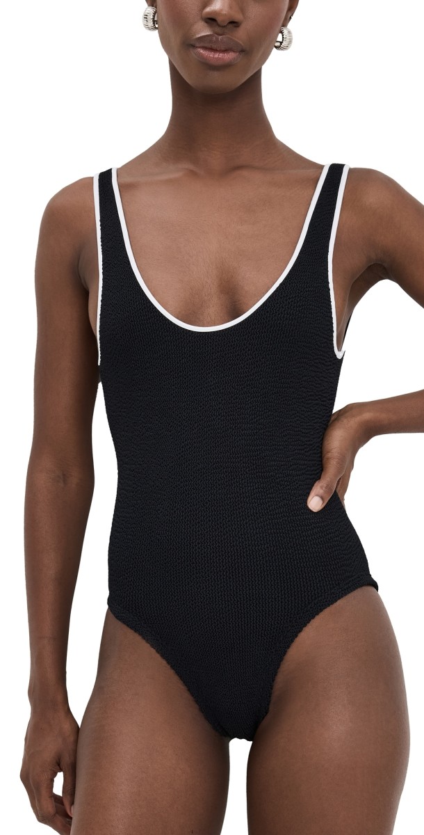 Hunza G Faye One Piece Black