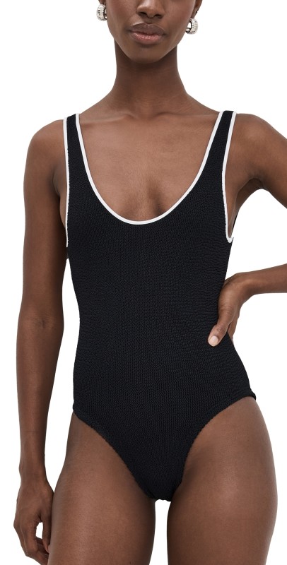 Hunza G Faye One Piece Black