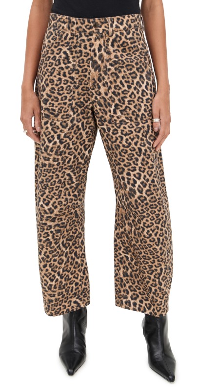 LNA Cross Creek Leopard Pants Leopard