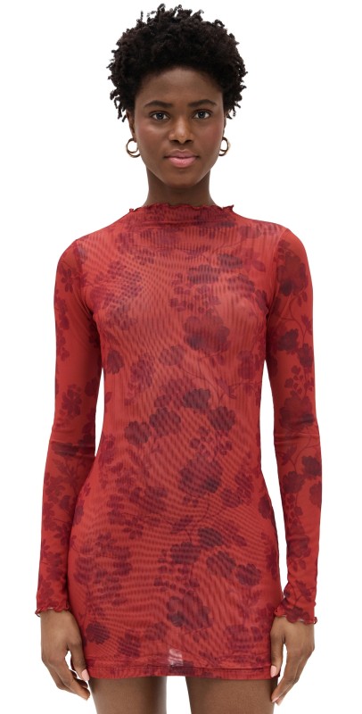 RESA Tyler Mini Dress Red Currant