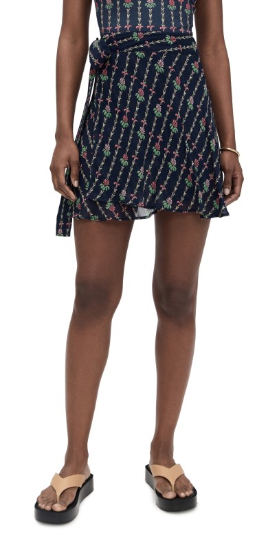 Hill House Home The Mini Ballet Pareo Trailing Fern/Navy Multi