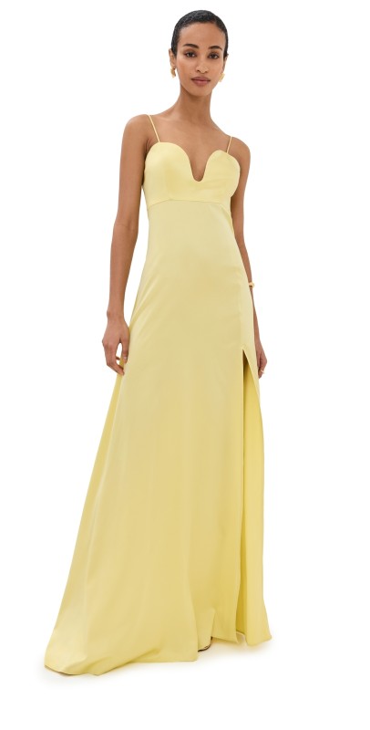 Azeeza Elara Gown Lemon