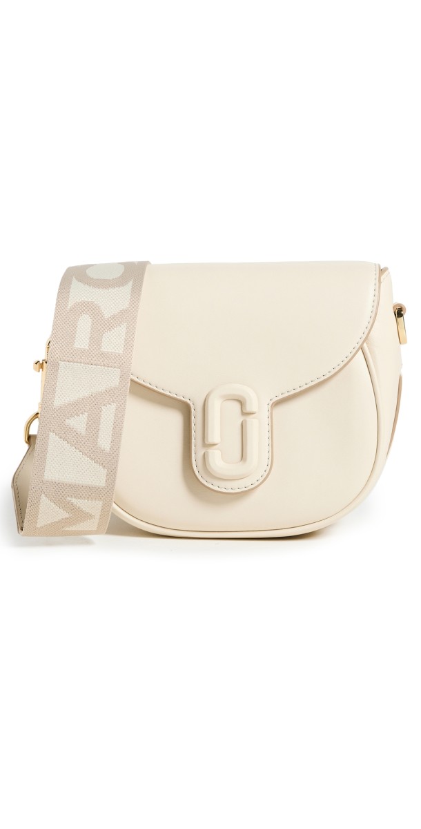 Marc Jacobs The Saddle Bag Cloud Whit