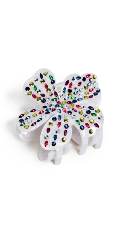 Lele Sadoughi Lily Claw Clip Mop Rainbow