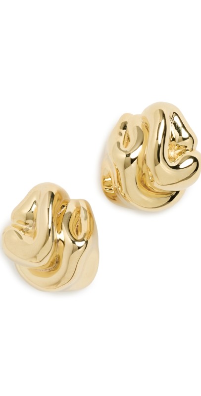 Completedworks Knoll Recycled Gold Vermeil Earrings 18k Gold Plated