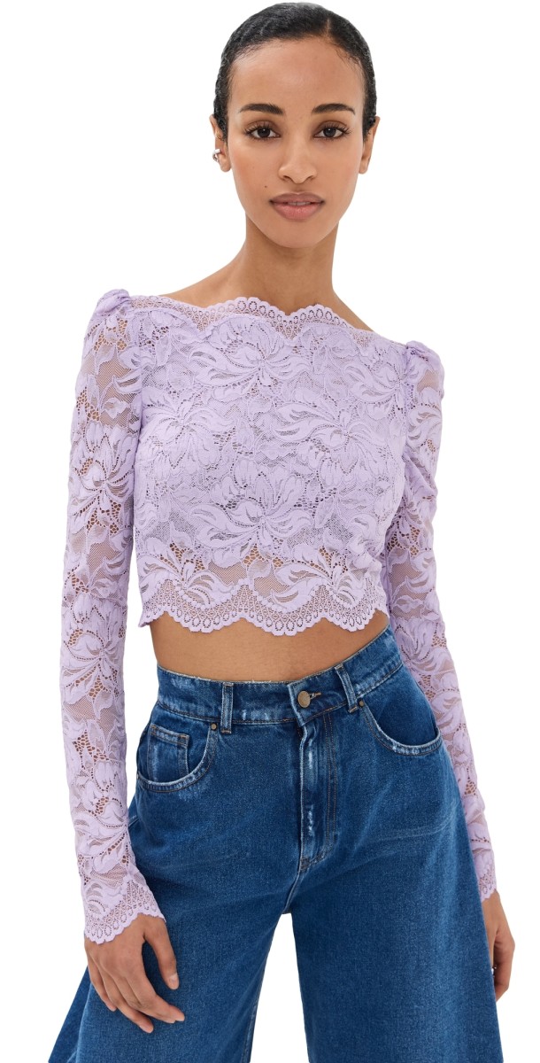 rabanne Haut Blouse French Lavender