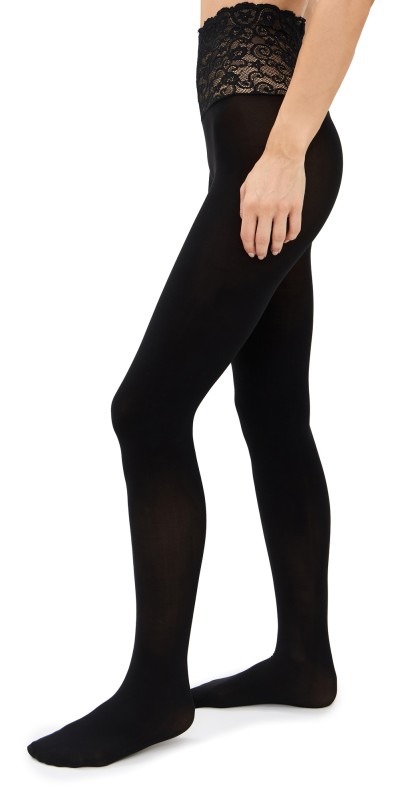 Commando Sexy Ultimate Opaque Tights Black