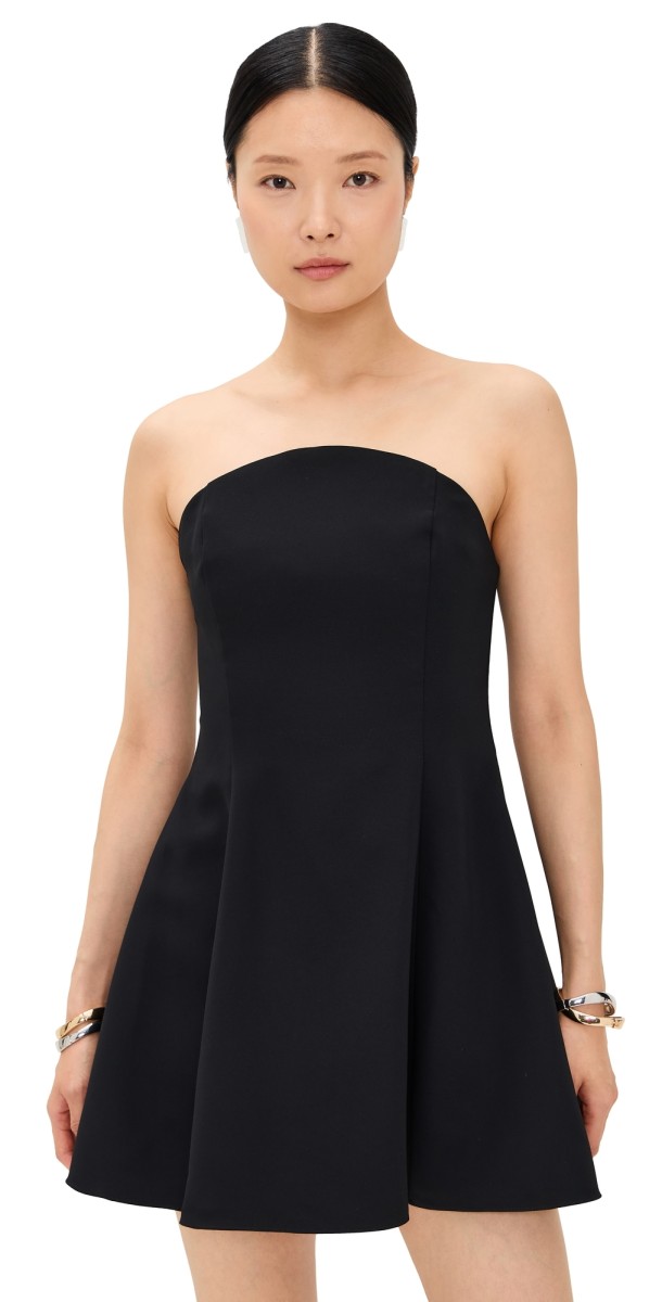 Amanda Uprichard Romilly Dress Black