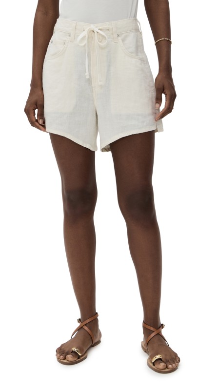 Citizens of Humanity Brynn Drawstring Shorts Vanilla