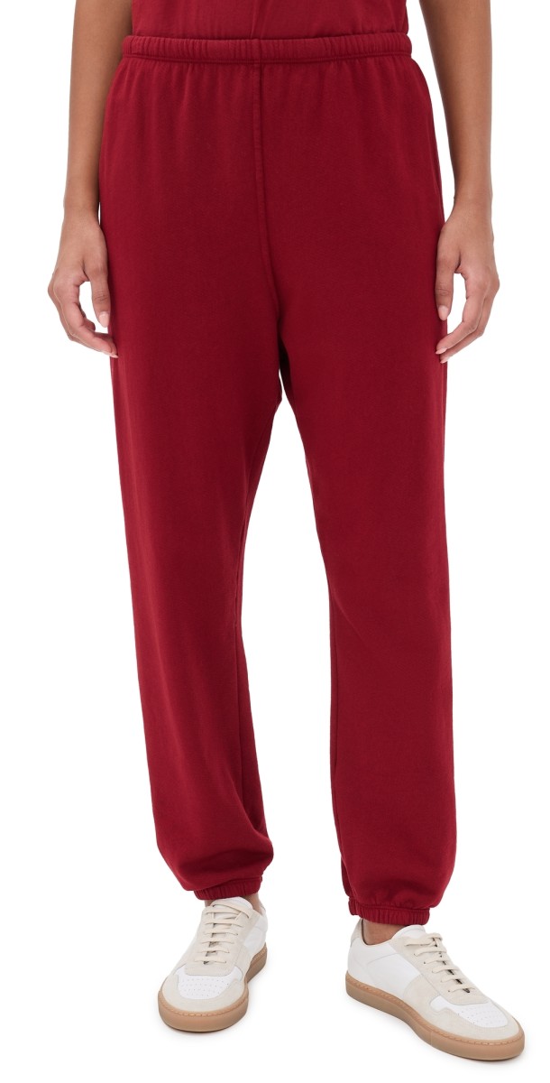 perfectwhitetee French Terry Easy Sweatpants Maple