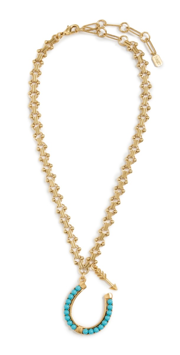 Elizabeth Cole Harriet Necklace Turquois