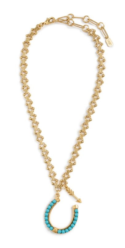 Elizabeth Cole Harriet Necklace Turquois