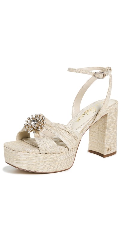 Sam Edelman Janelle Heels Soft Gold