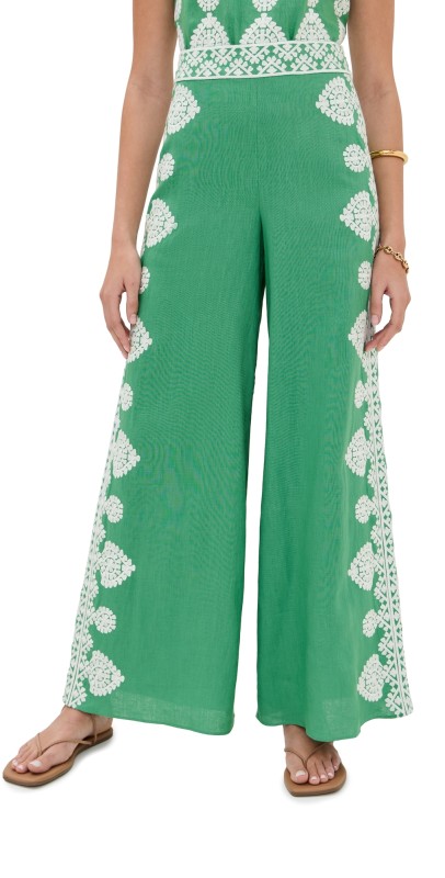 Figue Noemie Pants Apple Green