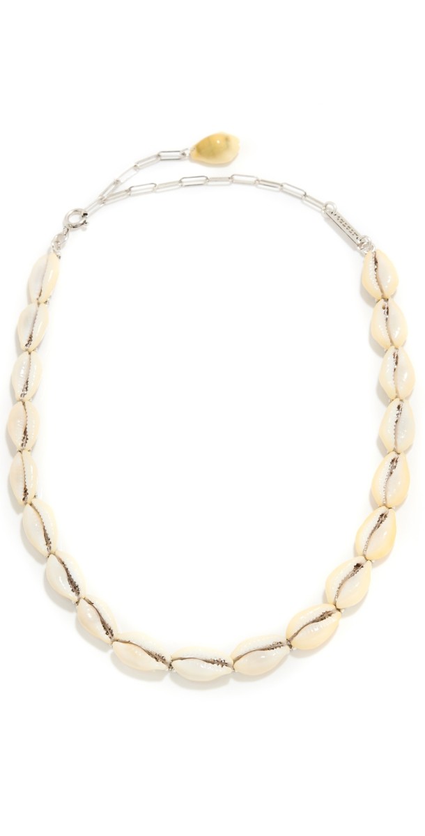 Isabel Marant Noki Necklace Ecru/Silver