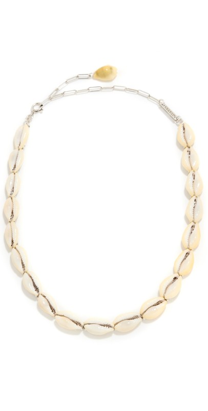 Isabel Marant Noki Necklace Ecru/Silver