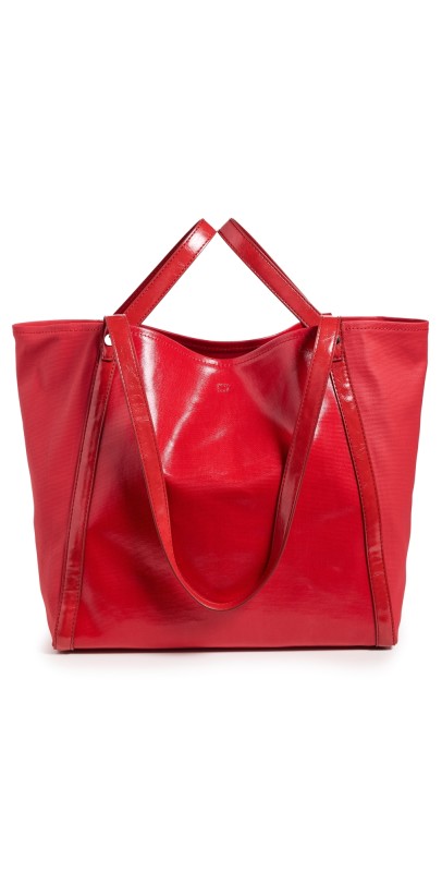 rag & bone Jet Tote Poppy Red
