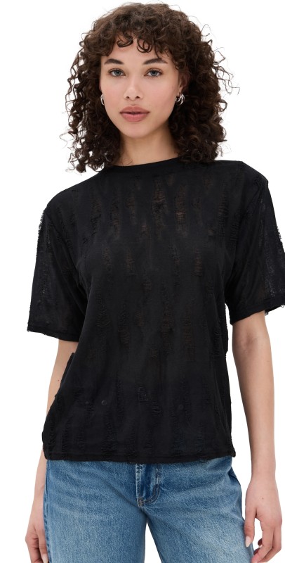 IRO Hisore Tee Black