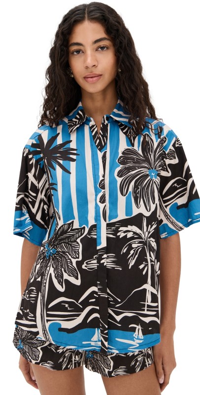 Seven Wonders Adelyn Shirt Tropez Print