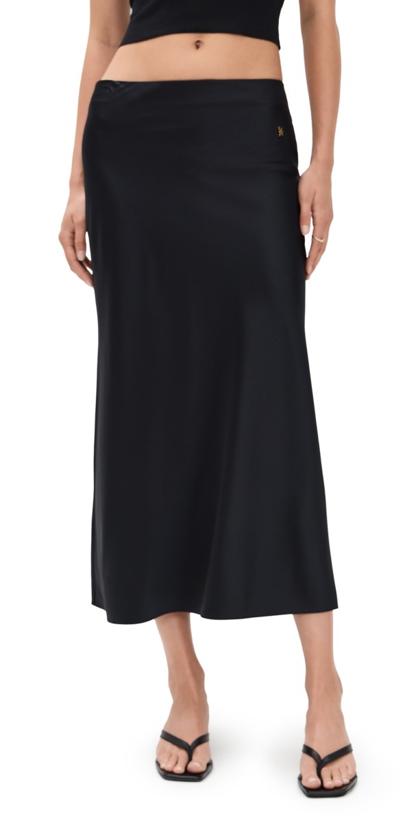 Éterne Camila Midi Skirt Black