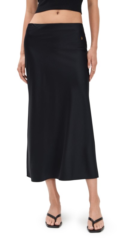 Éterne Camila Midi Skirt Black
