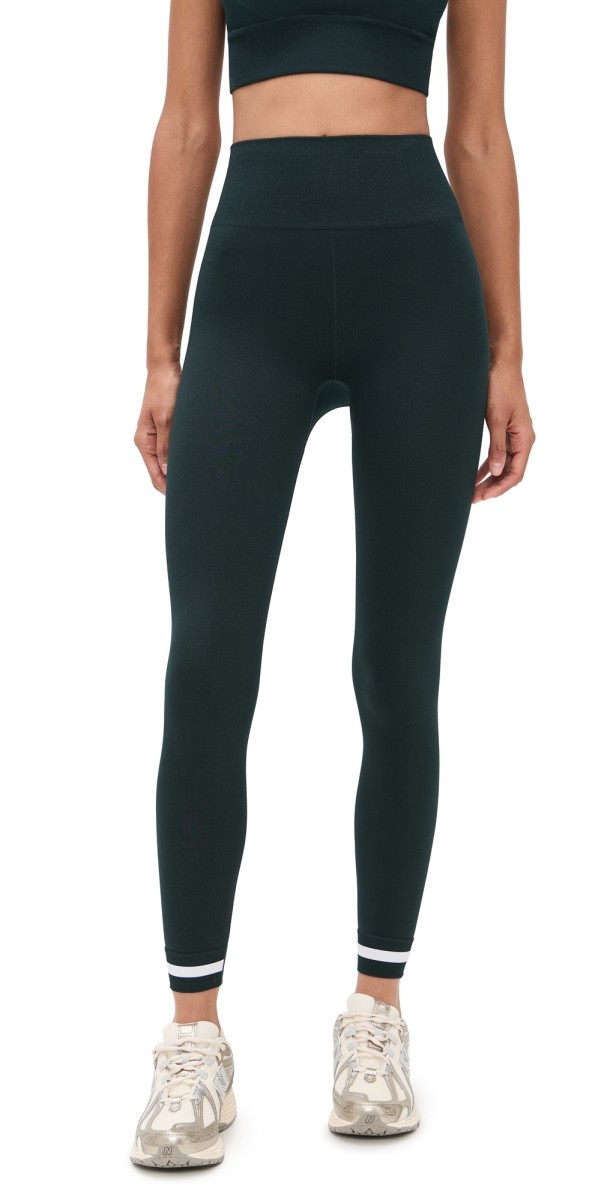The Upside Form Seamless Midi Pants Green