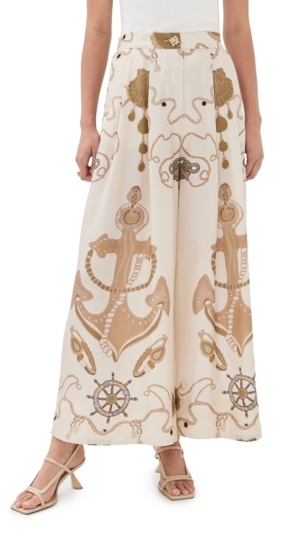 Isla & White Paul Pants White Golden Hour