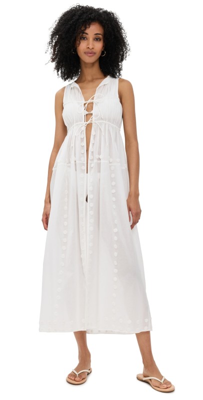 Ulla Johnson Gillian Sleeveless Dress Coverup Pristine