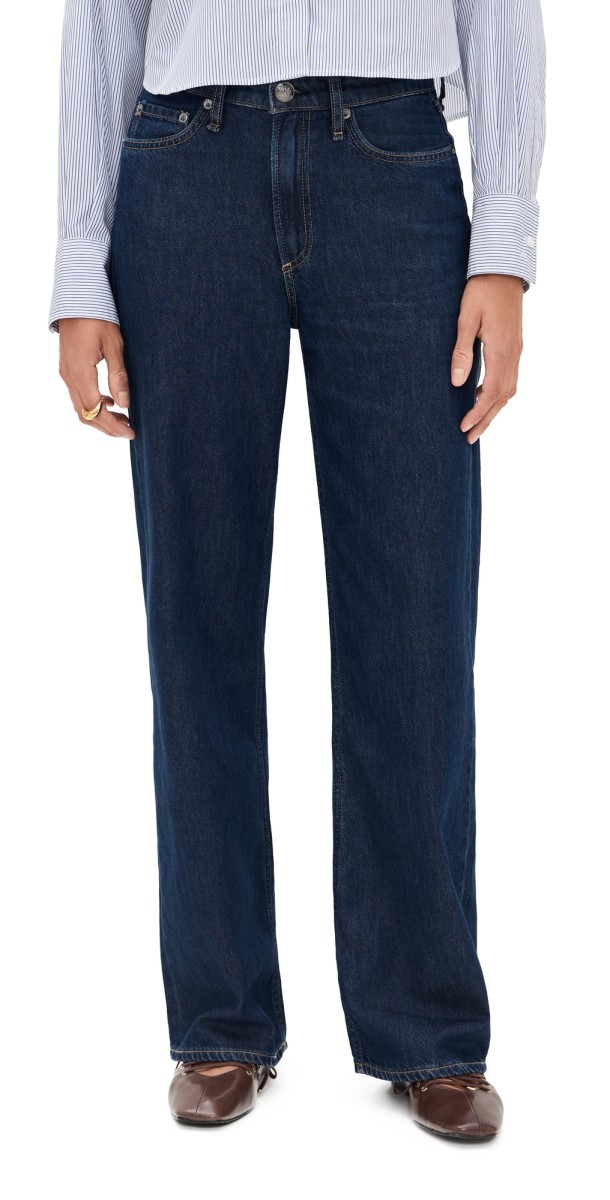 rag & bone Featherweight Logan Wide Leg Jeans Welbk