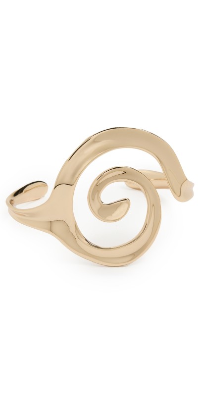 Ettika Aura Swirl Cuff Gold