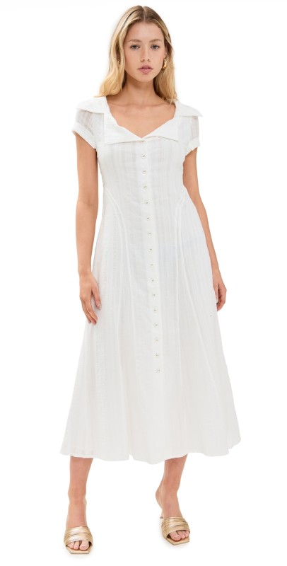 Cult Gaia Jeanie Dress Off White