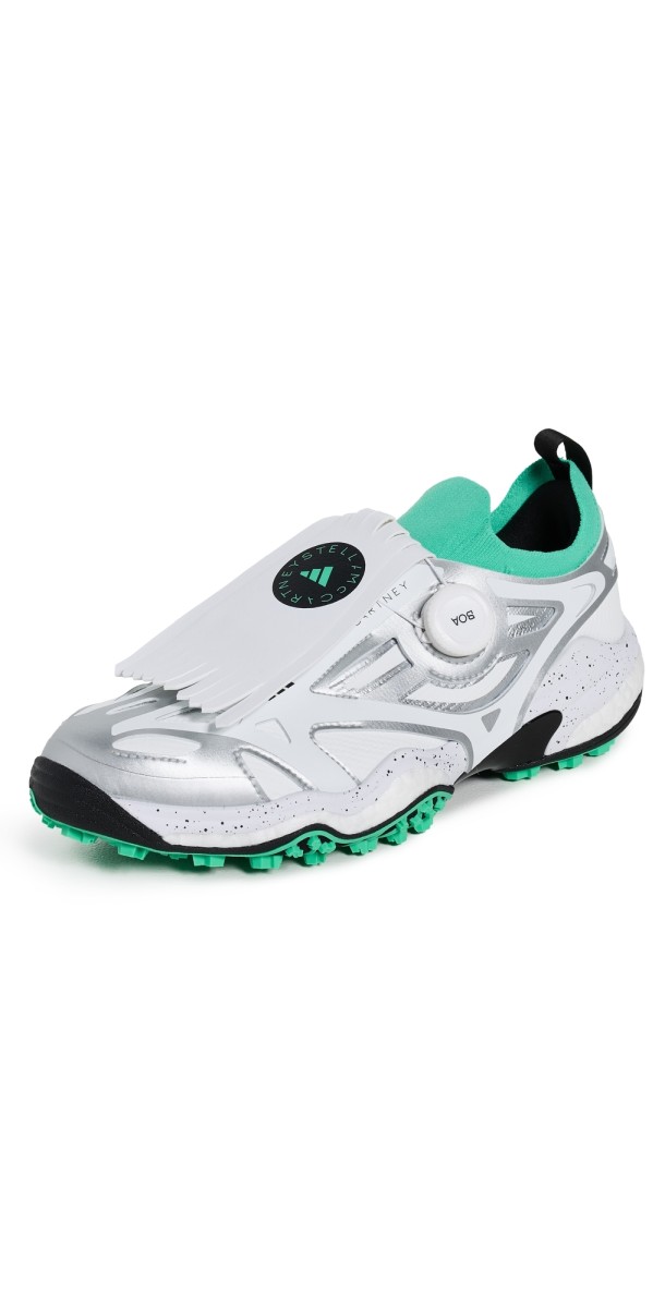 adidas by Stella McCartney Codechaos Boa Golf Shoes Core White/Bright Green/Silver