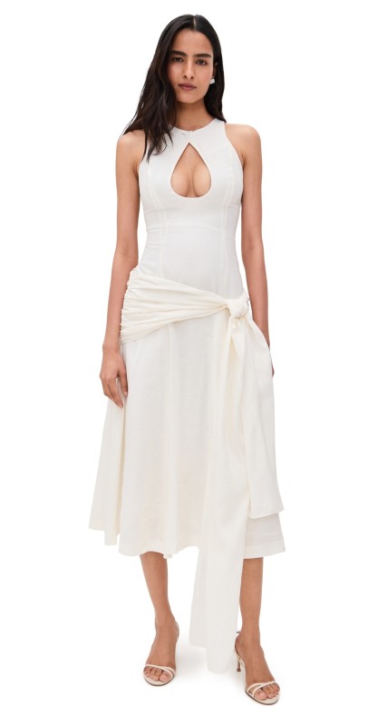 GUIZIO Victoire Dress Ivory