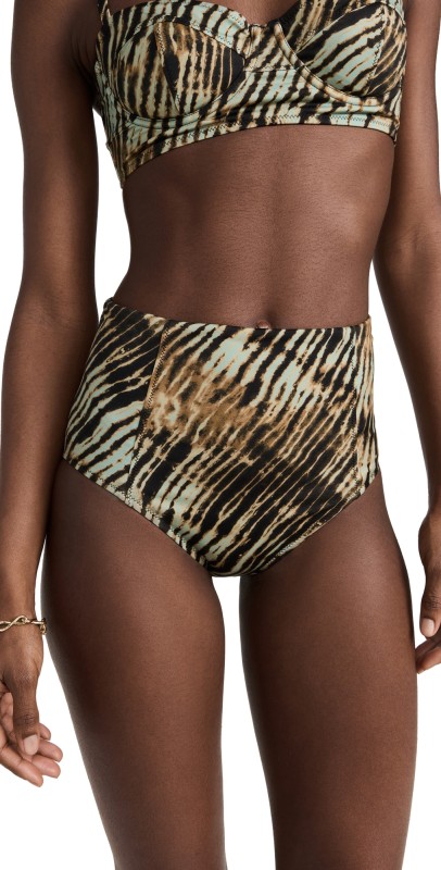Ulla Johnson Zahara Bikini Bottoms Sage