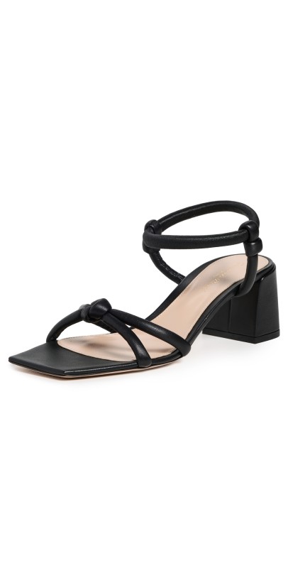 Gianvito Rossi Juno Nappa Sandals 55mm Black