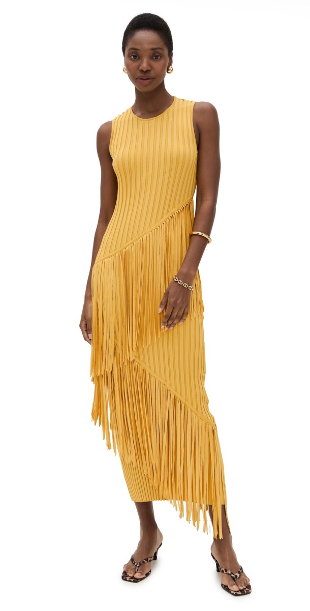 SIMONMILLER Spiral Dress Butter