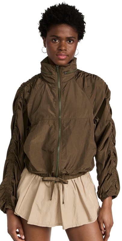 FP Movement Way Home Packable Jacket Dark Olive