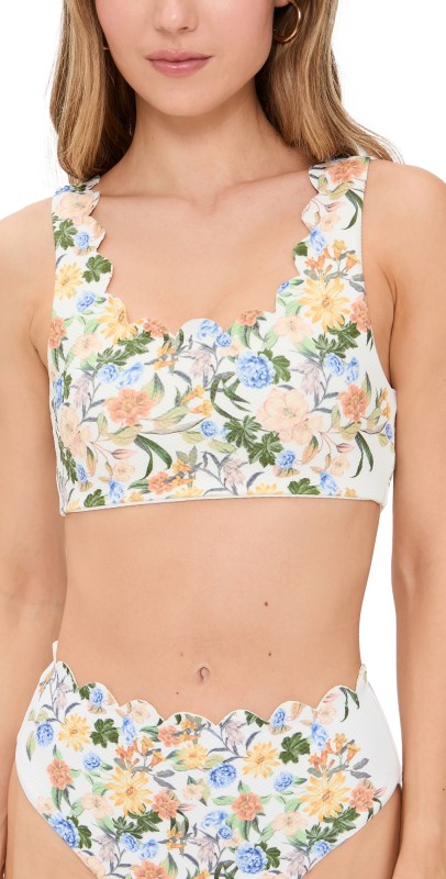 Beach Riot Madison Top Buttercream Bloom